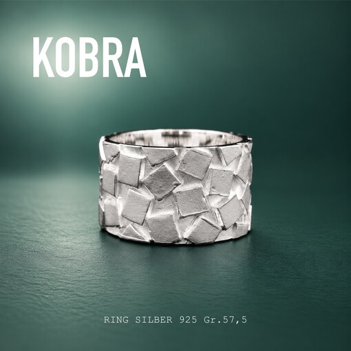 Bild 1 Ring Kobra 13 mm Ag 925 | Atelier Marion Knorr, Ludwigsburg