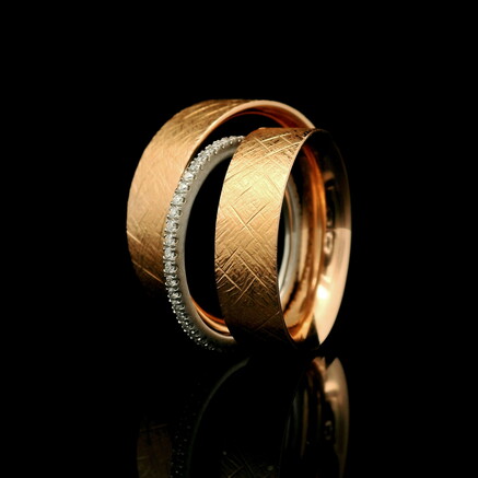LINEN wedding bands | Atelier Marion Knorr