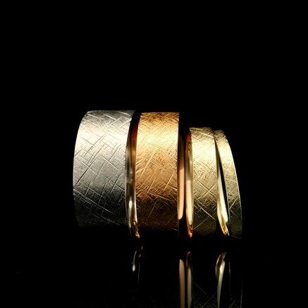 LINEN wedding bands | Atelier Marion Knorr
