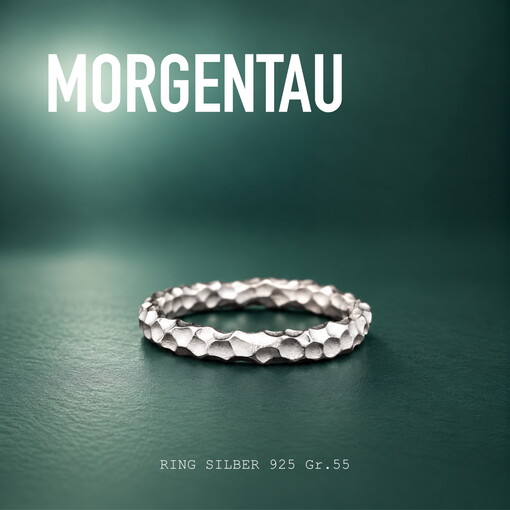 Bild 1 Trauring Morgentau 3 mm Ag 925 | Atelier Marion Knorr Ludwigsburg 
