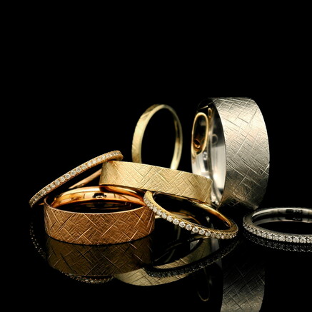 LINEN wedding bands | Atelier Marion Knorr