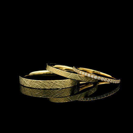 LINEN wedding bands | Atelier Marion Knorr