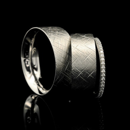 LINEN wedding bands | Atelier Marion Knorr